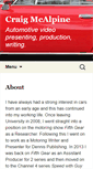 Mobile Screenshot of craigmcalpine.co.uk